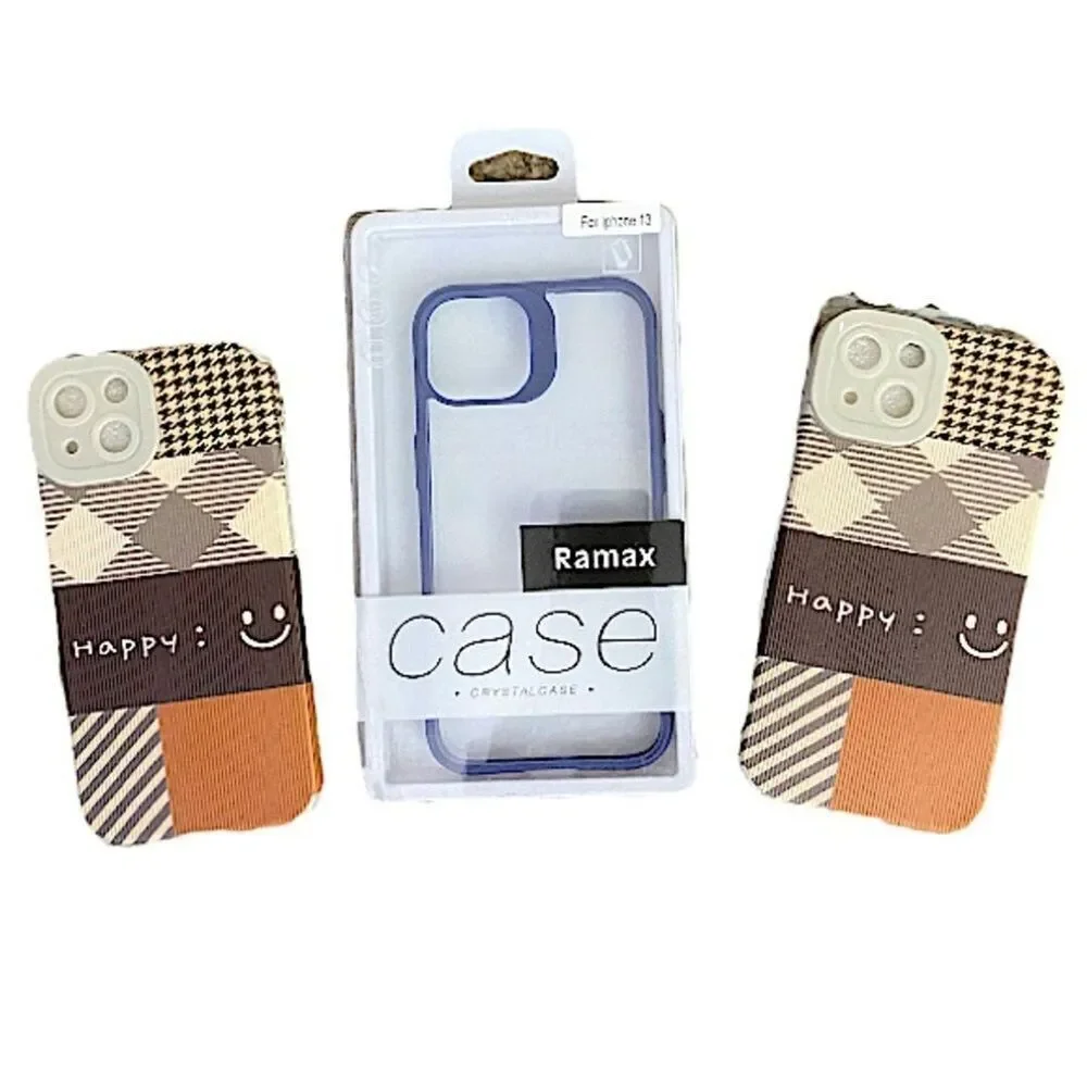 iPhone 13 Phone Case New Set Of 3 Cases Boho Retro Accessories
